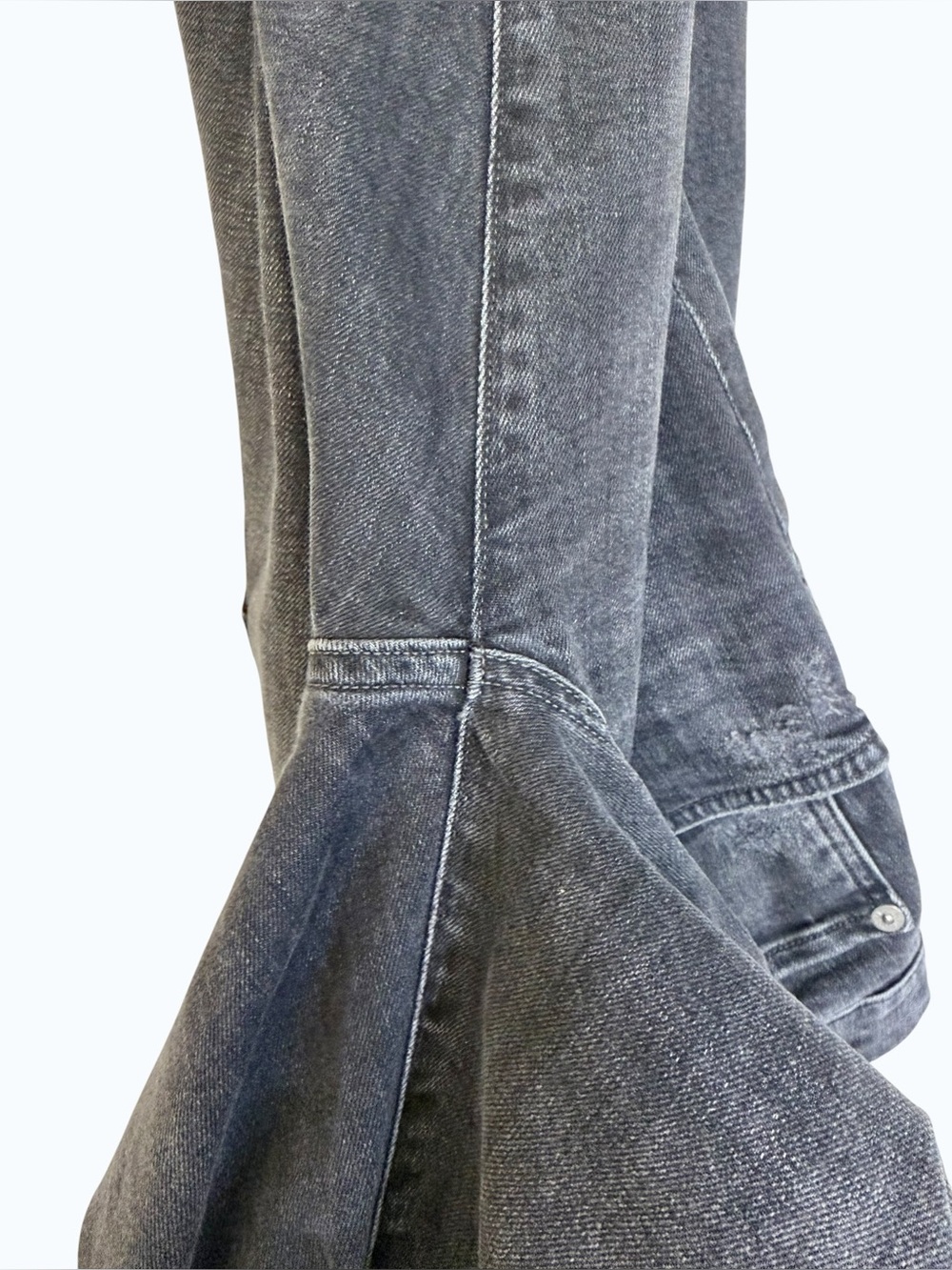 Agolde Men’s Distressed Straight Leg Jeans - 33x28 - Picture 9 of 9